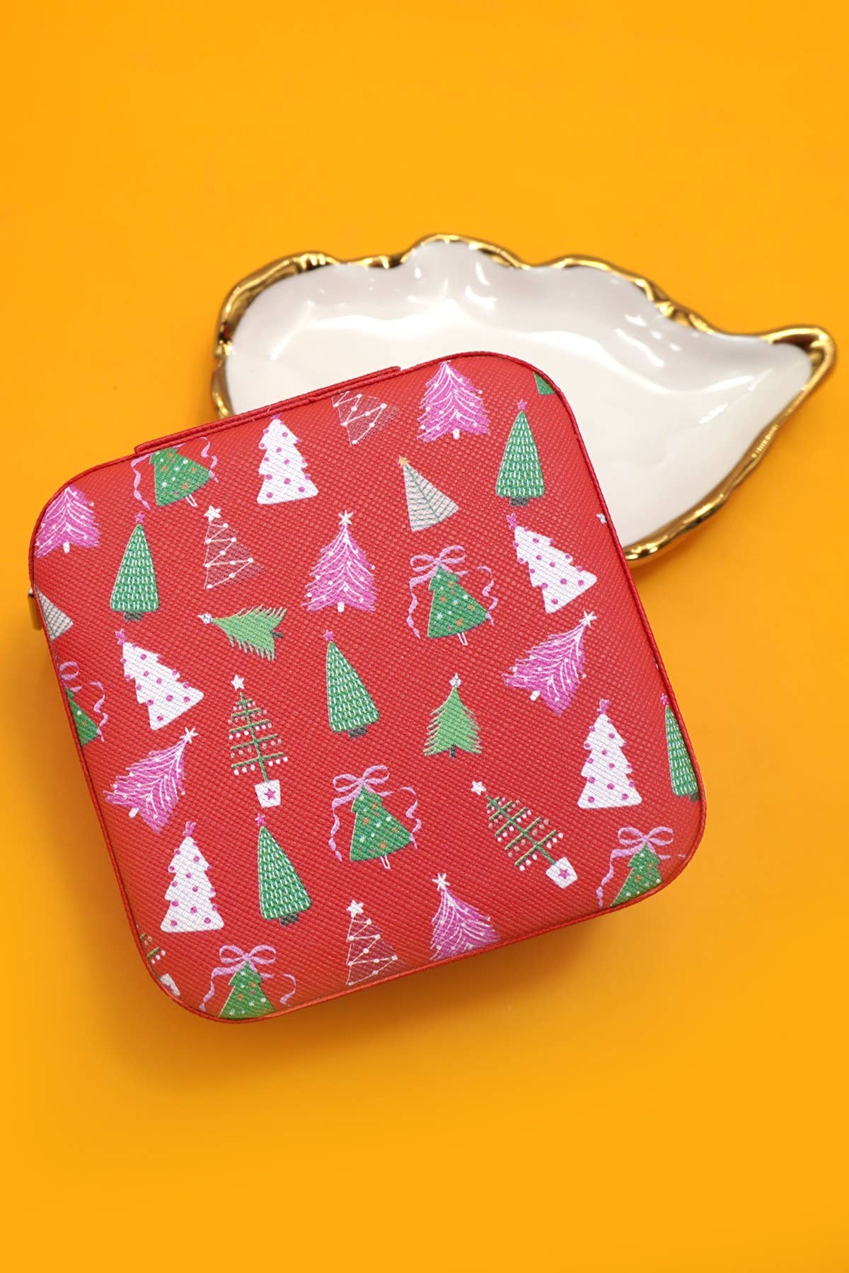 DESIGNED JEWELRY ORGANIZER TRAVEL BOX CASE