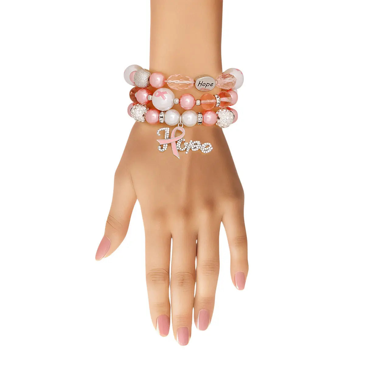 Light Pink Breast Cancer Hope Set