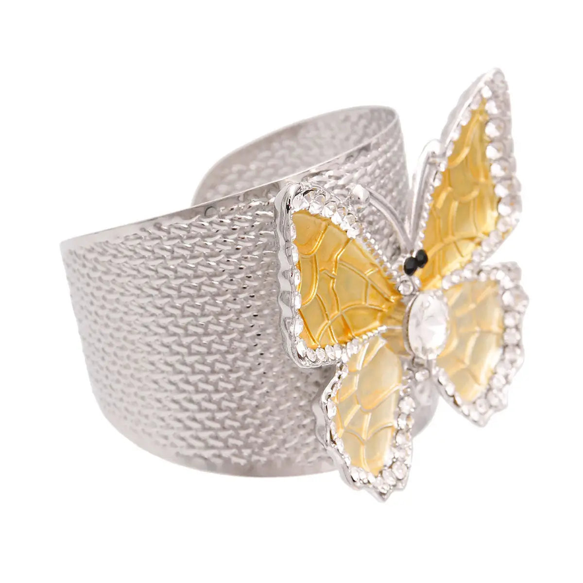Rigid Metal Butterfly Cuff